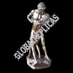 SCULPTURE NAKED COUPLE KISSING VERONESE (WU73385A1)